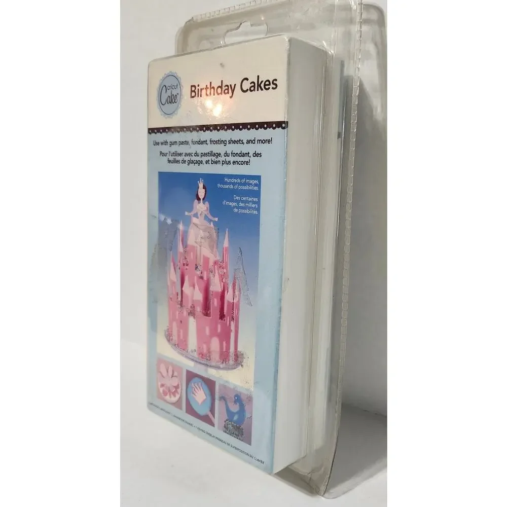 Cricut Cake Birthday Cakes Cartridge 2000224 New Sealed Retired